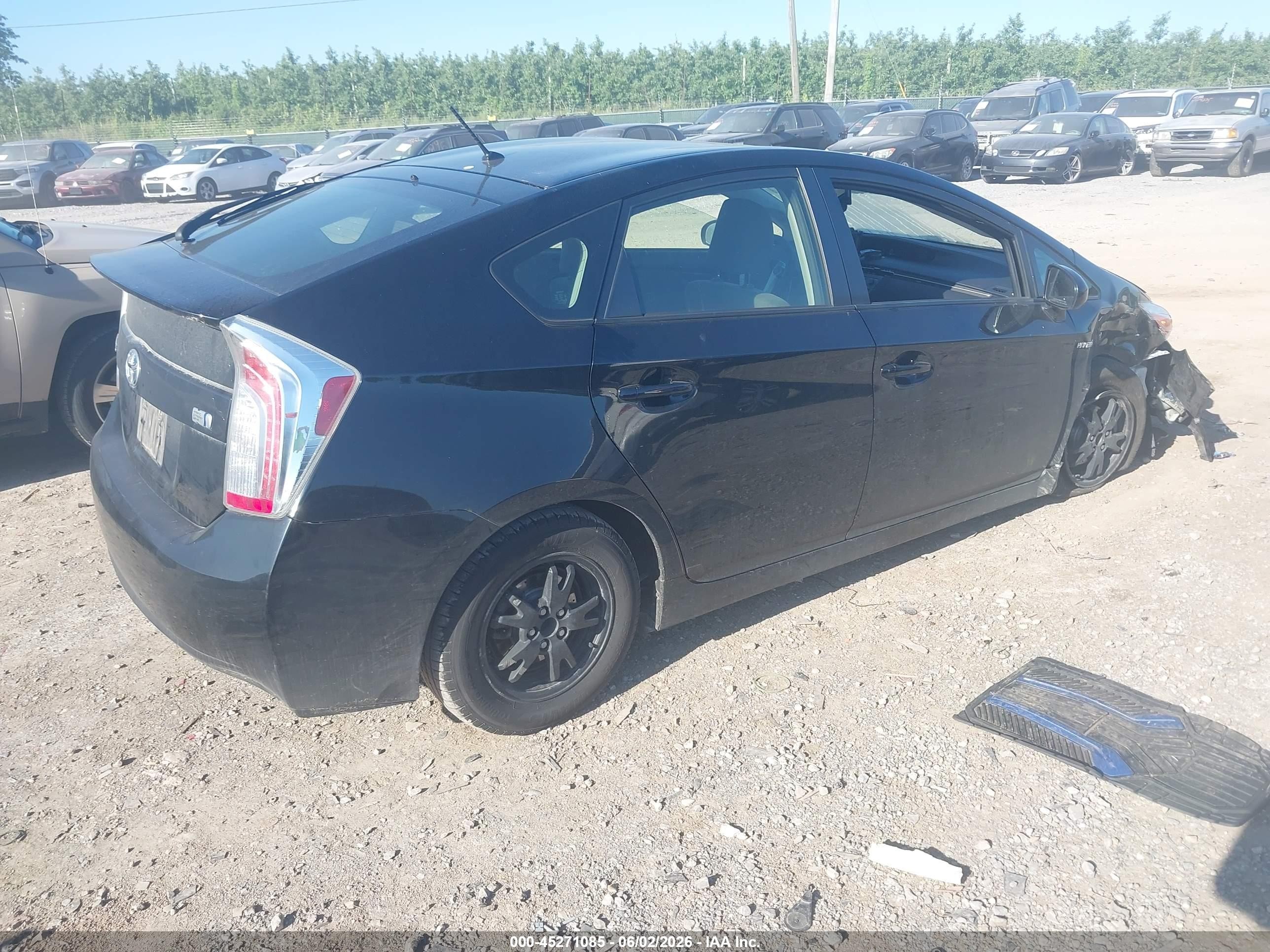 2015 Toyota Prius Two Black vin: JTDKN3DUXF1945405