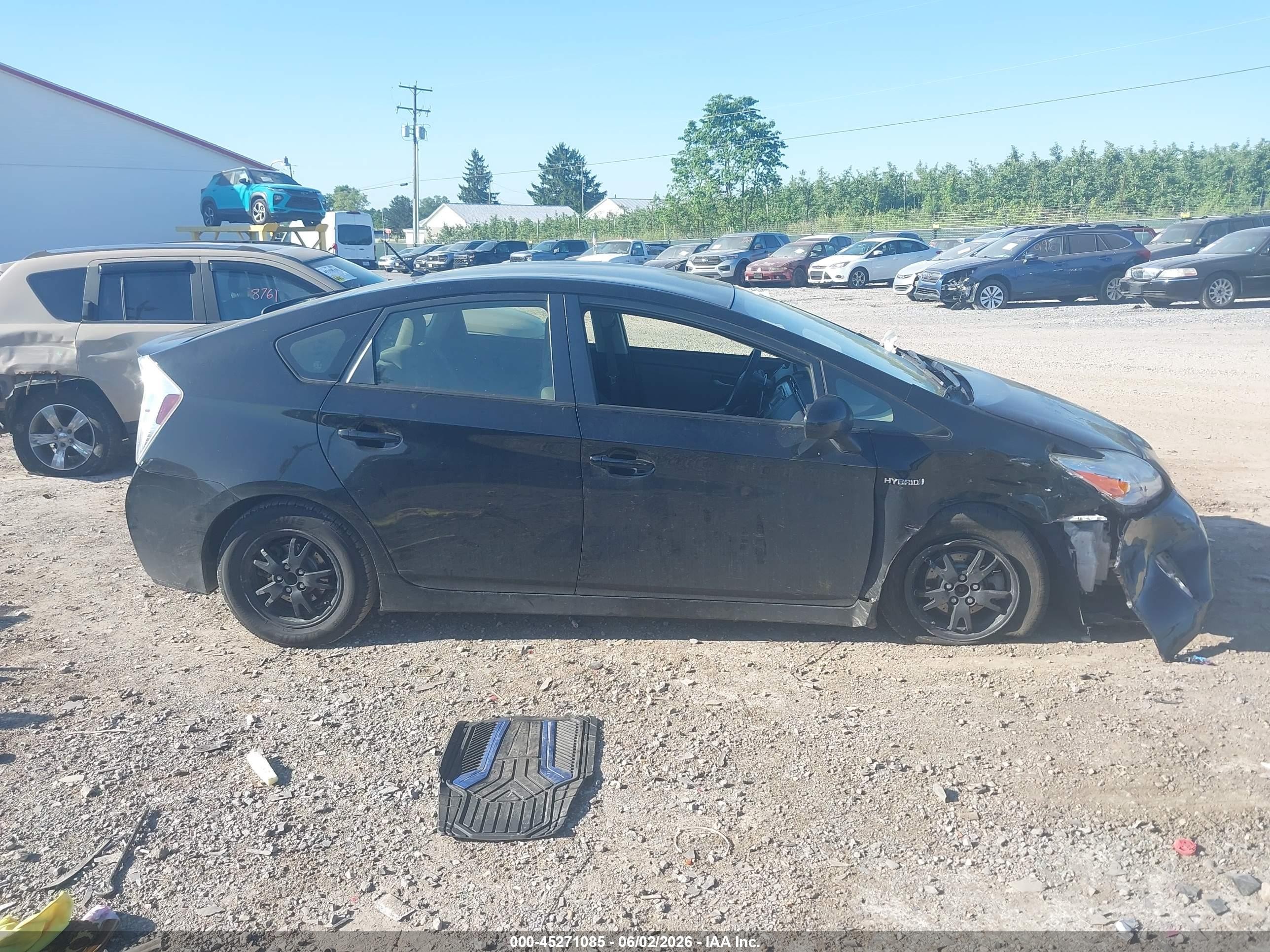 2015 Toyota Prius Two Black vin: JTDKN3DUXF1945405