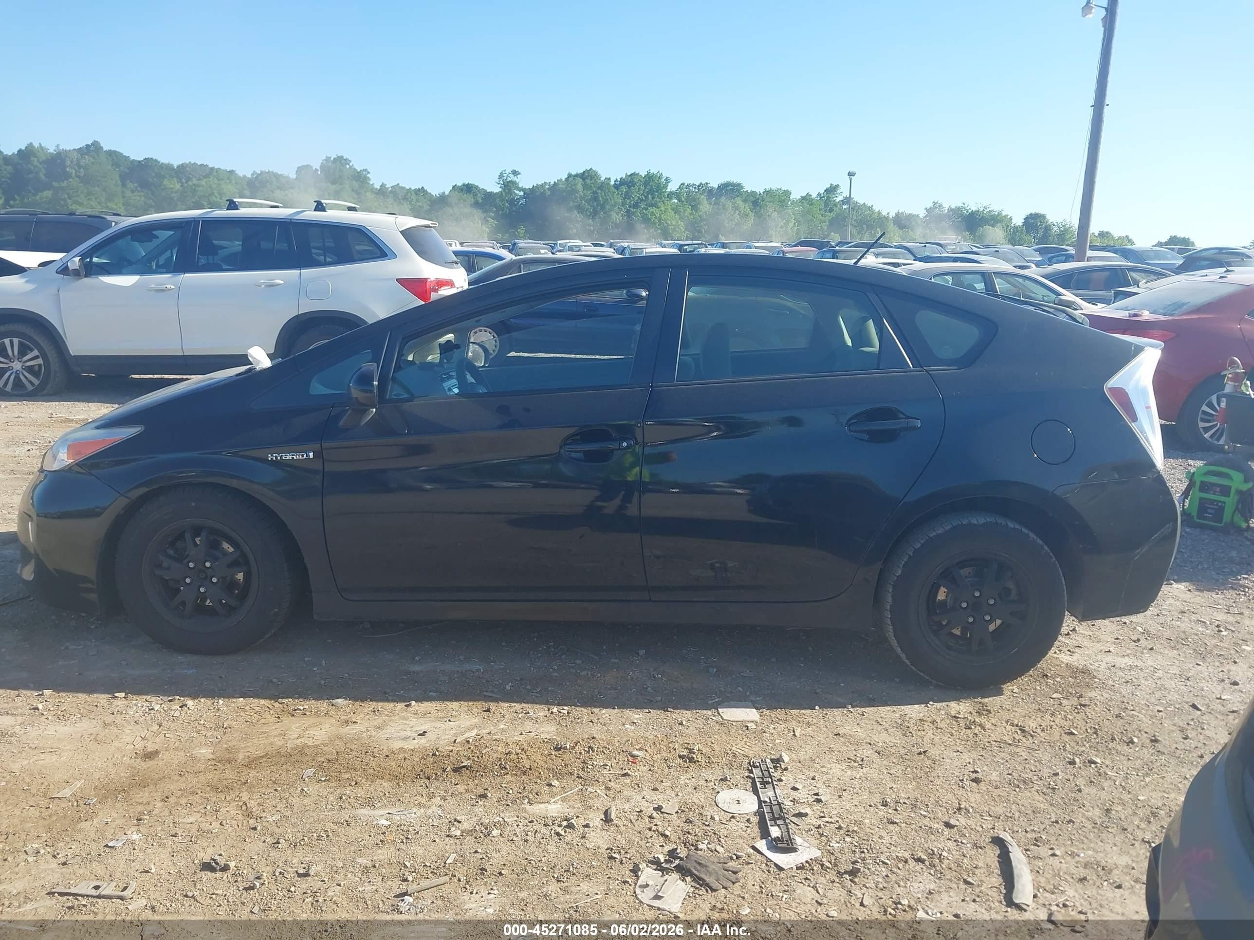 2015 Toyota Prius Two Black vin: JTDKN3DUXF1945405