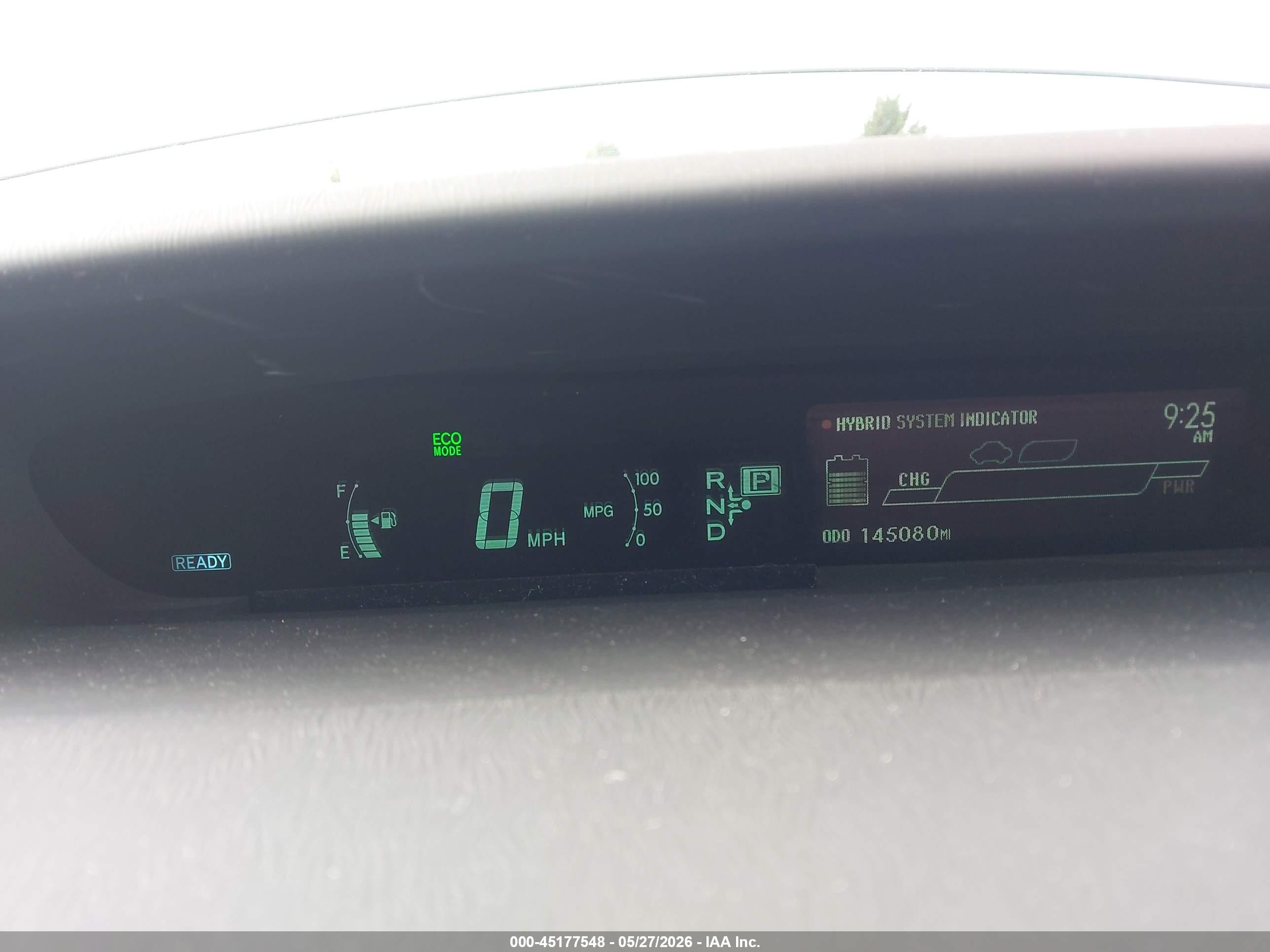 2015 Toyota Prius Two Turquoise vin: JTDKN3DUXF1957036