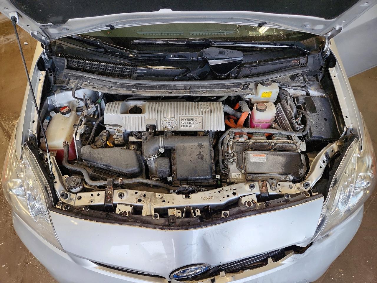 2015 Toyota Prius Two Silver vin: JTDKN3DUXF1979733