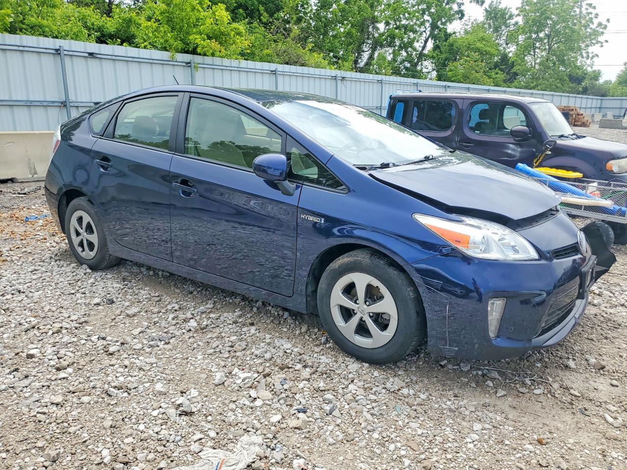 2015 Toyota Prius Two Blue vin: JTDKN3DUXF1982518