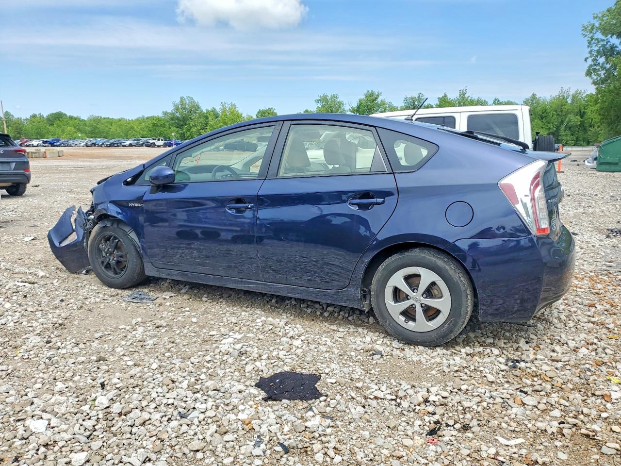 2015 Toyota Prius Two Blue vin: JTDKN3DUXF1982518