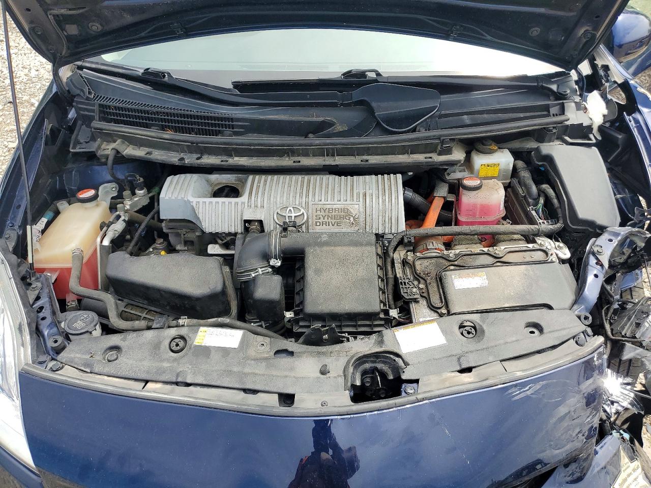 2015 Toyota Prius Two Blue vin: JTDKN3DUXF1982518