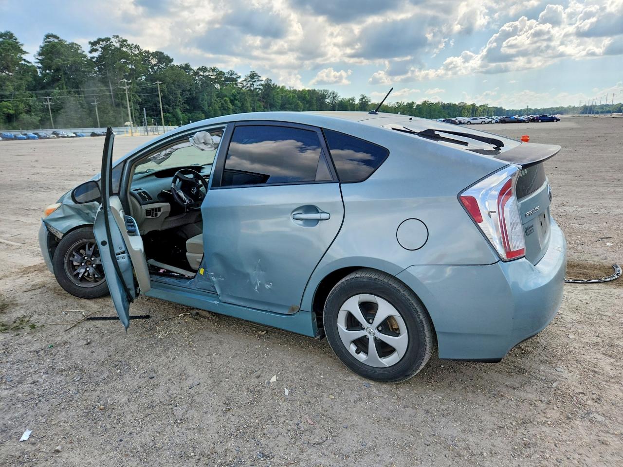 2015 Toyota Prius Two Turquoise vin: JTDKN3DUXF1983541