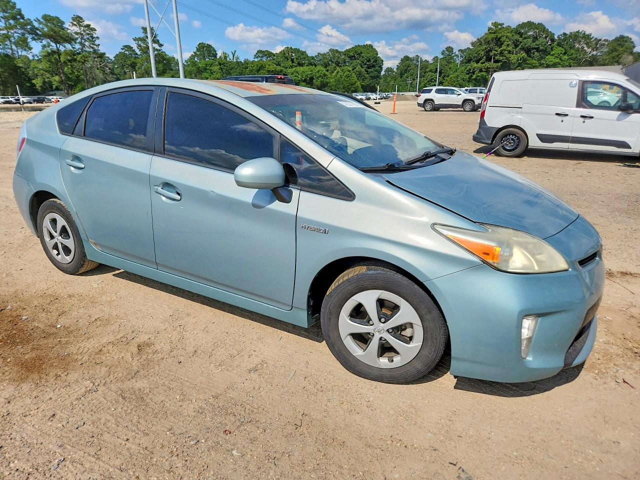 2015 Toyota Prius Two Turquoise vin: JTDKN3DUXF1983541