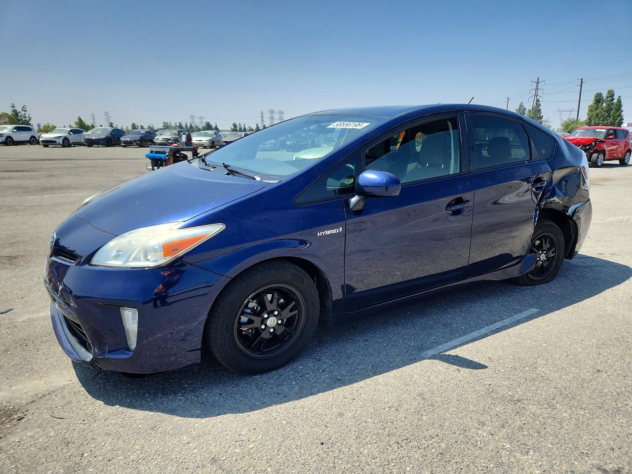 2015 Toyota Prius Two Blue vin: JTDKN3DUXF1984236