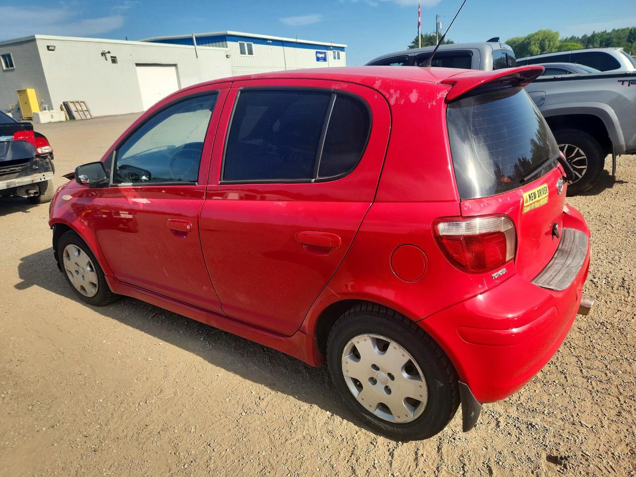 2005 Toyota Echo Red vin: JTDKT123450086451