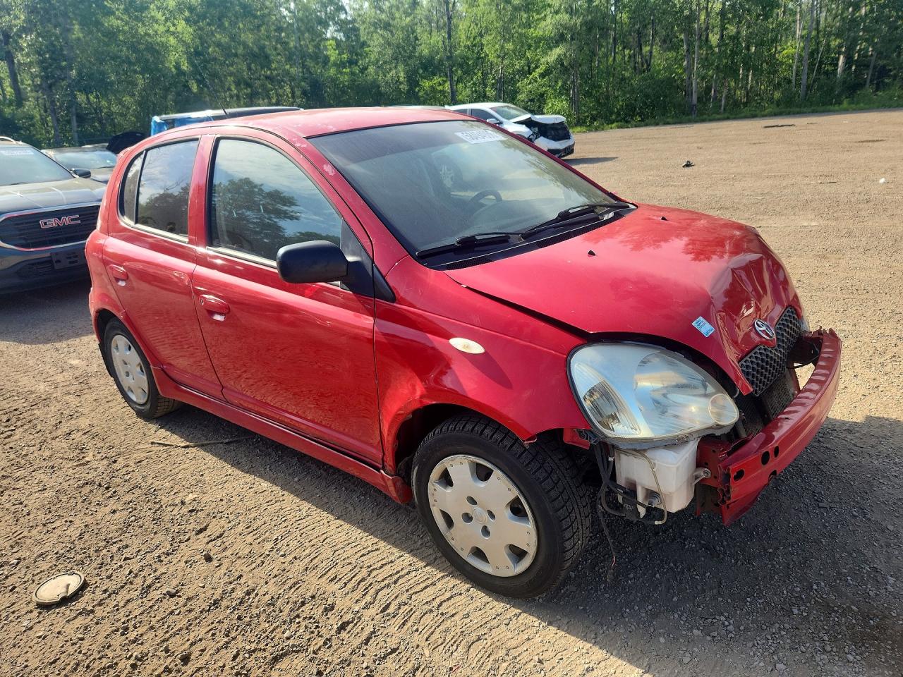 2005 Toyota Echo Red vin: JTDKT123450086451