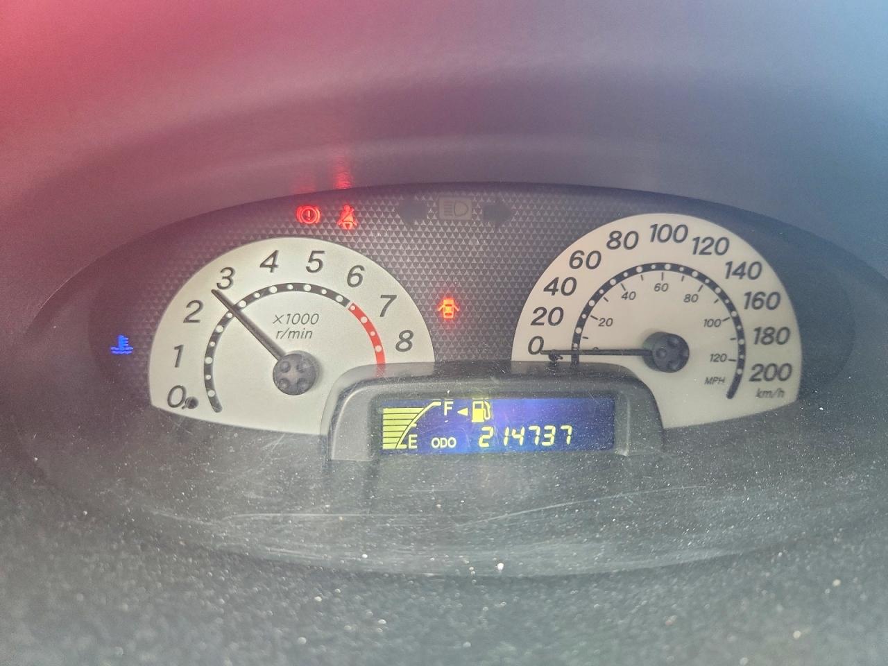 2005 Toyota Echo Red vin: JTDKT123450086451