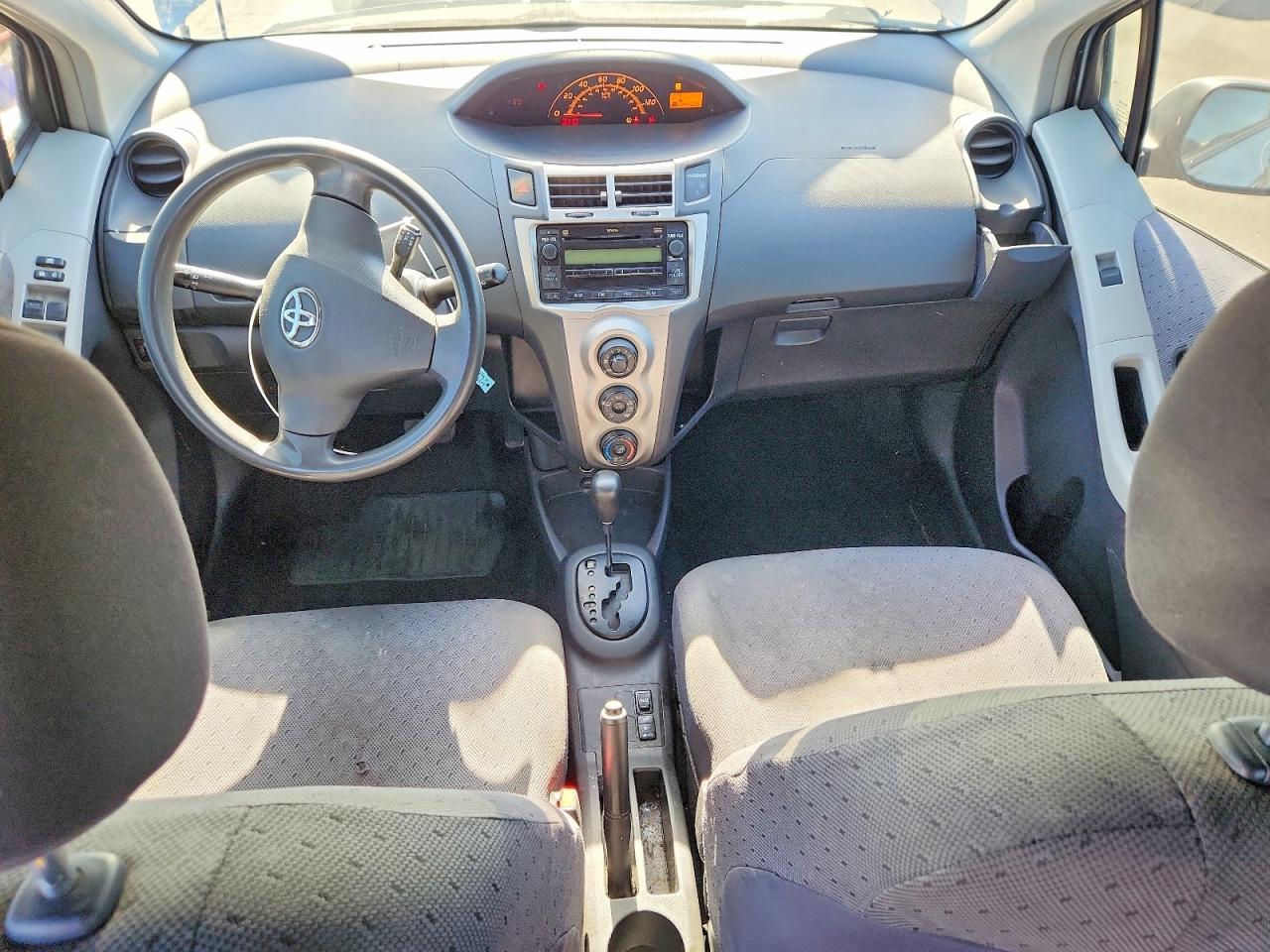 2010 Toyota Yaris Base Gray vin: JTDKT4K32A5315840