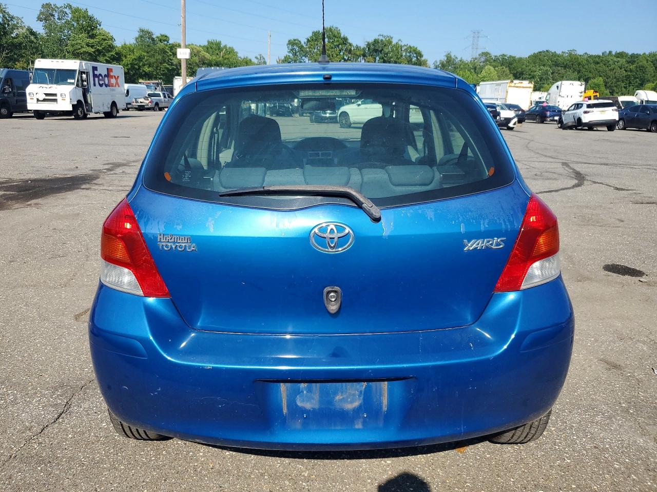 2011 Toyota Yaris Base Blue vin: JTDKT4K34B5340885
