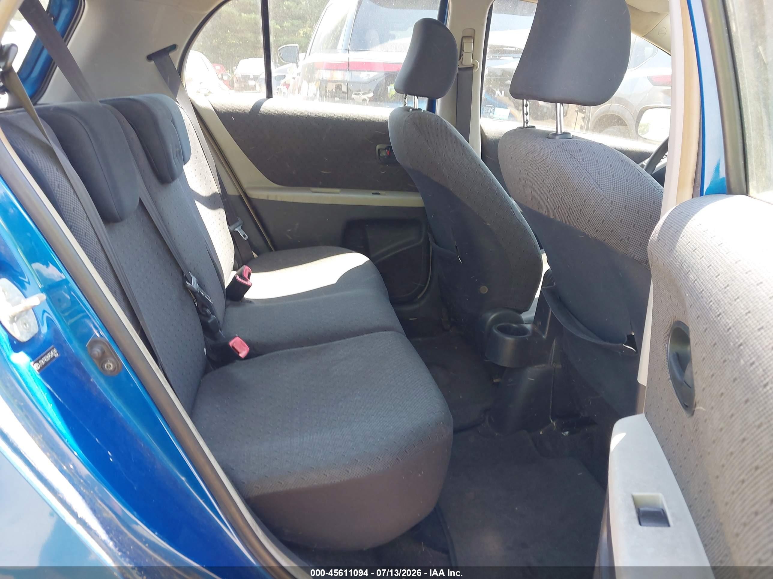 2009 Toyota Yaris   Синий vin: JTDKT903695245741