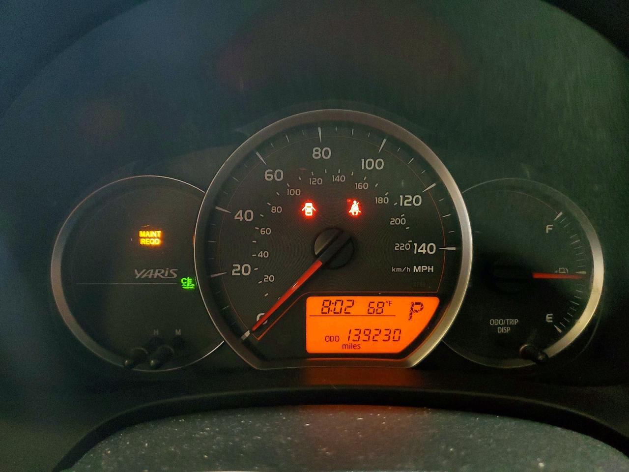 2012 Toyota Yaris 5-door L Gray vin: JTDKTUD30CD526119