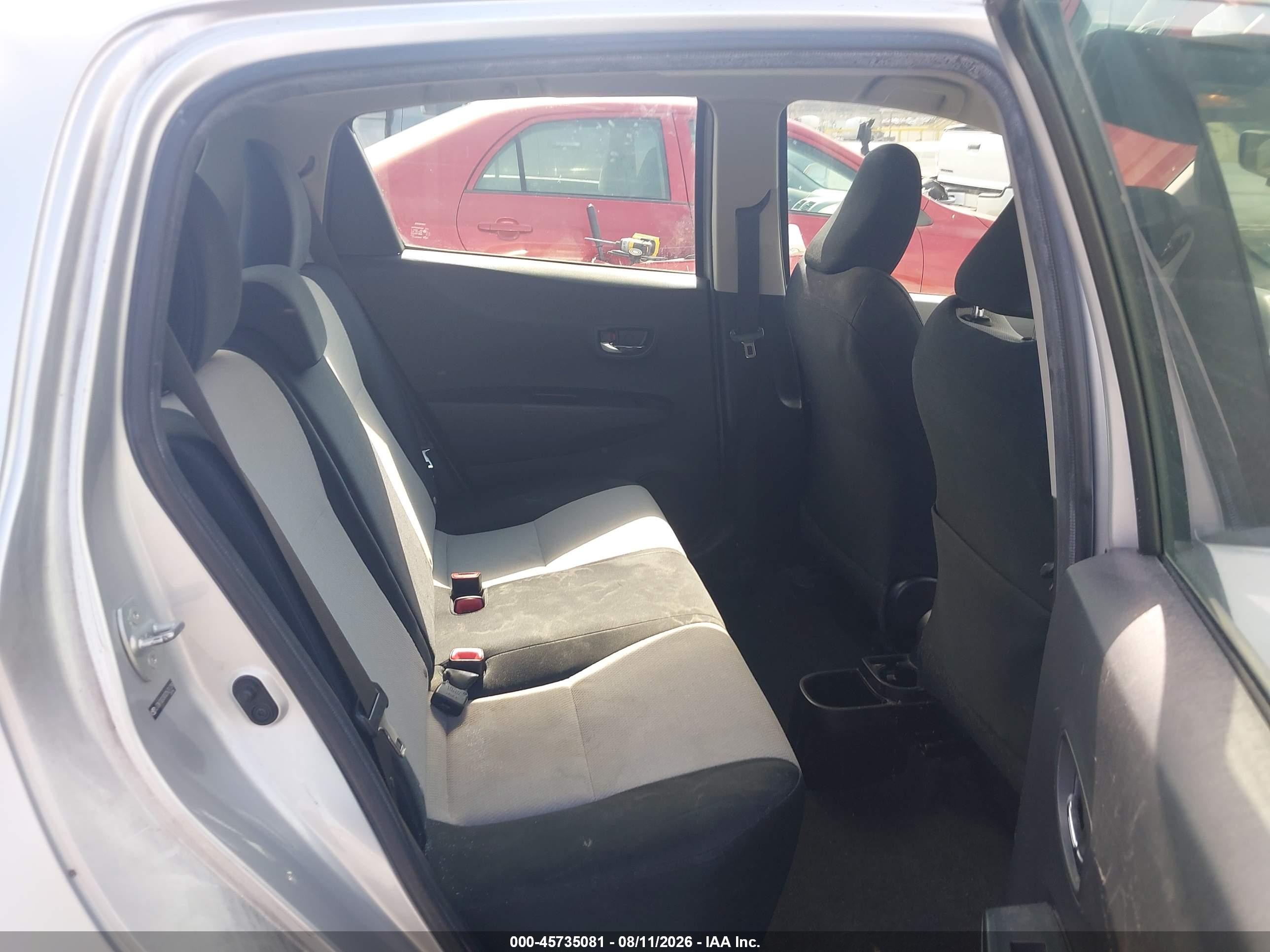 2012 Toyota Yaris Le Silver vin: JTDKTUD30CD531739