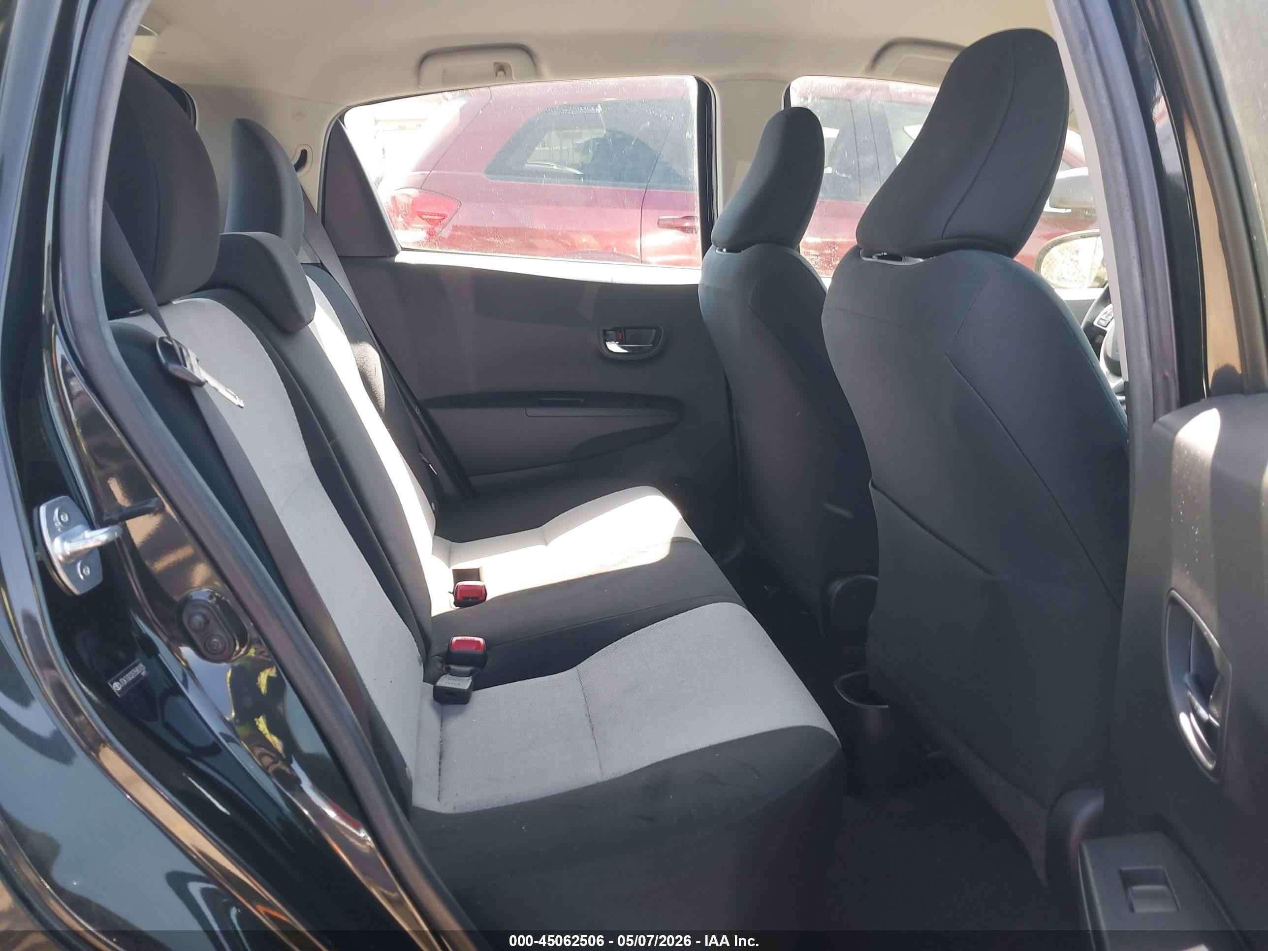 2014 Toyota Yaris Le (tmc/cbu Plant) Black vin: JTDKTUD32ED580105