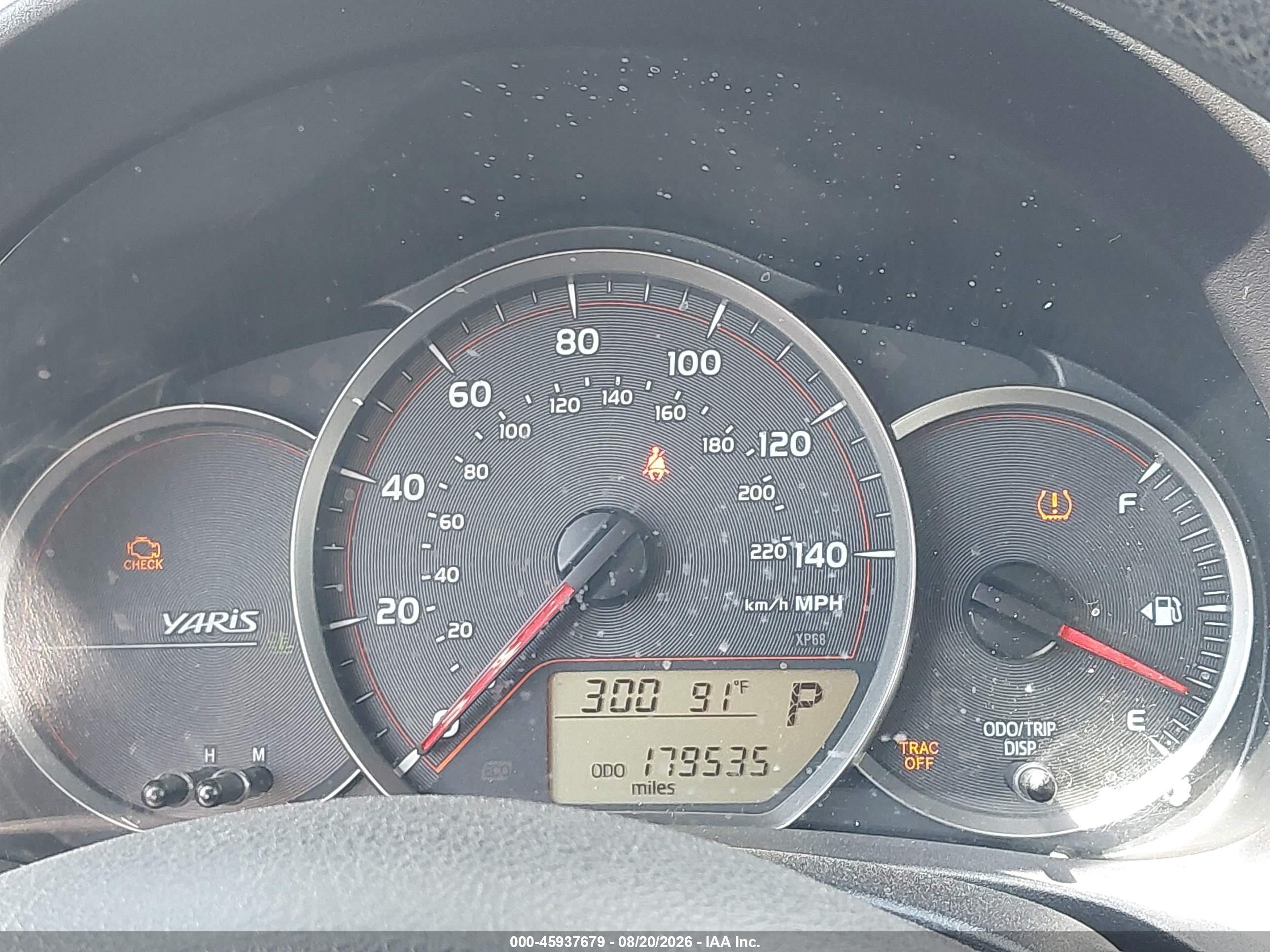 2012 Toyota Yaris Le Blue vin: JTDKTUD33CD521335