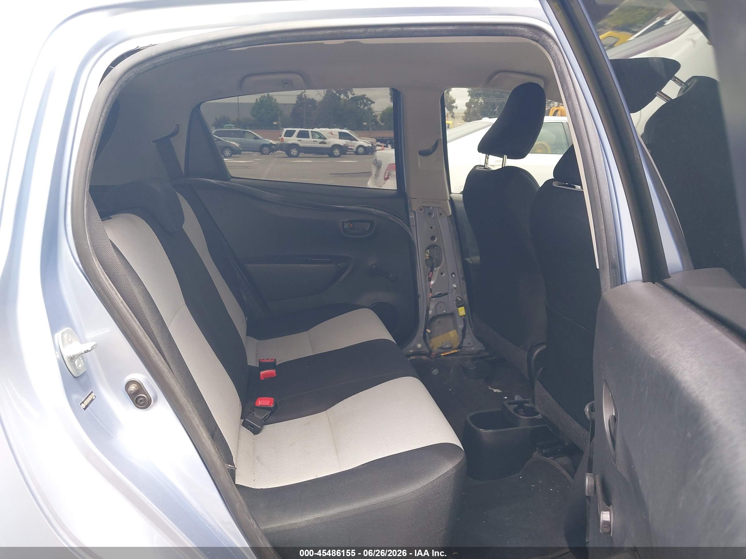 2014 Toyota Yaris L (tmc/cbu Plant) Light Blue vin: JTDKTUD34ED591204