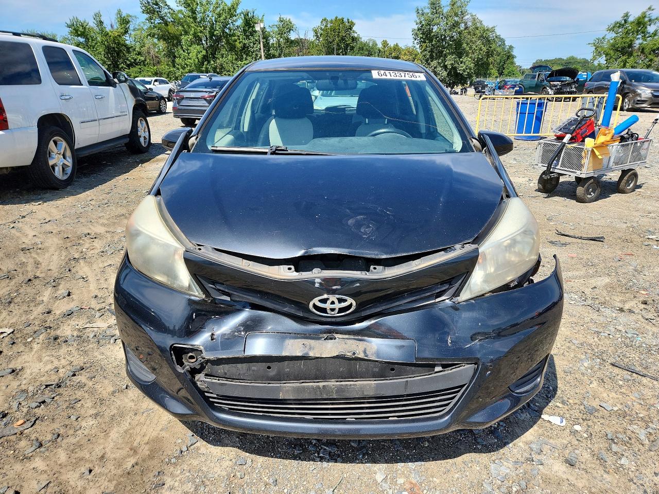 2012 Toyota Yaris 5-door Le Charcoal vin: JTDKTUD36CD520938