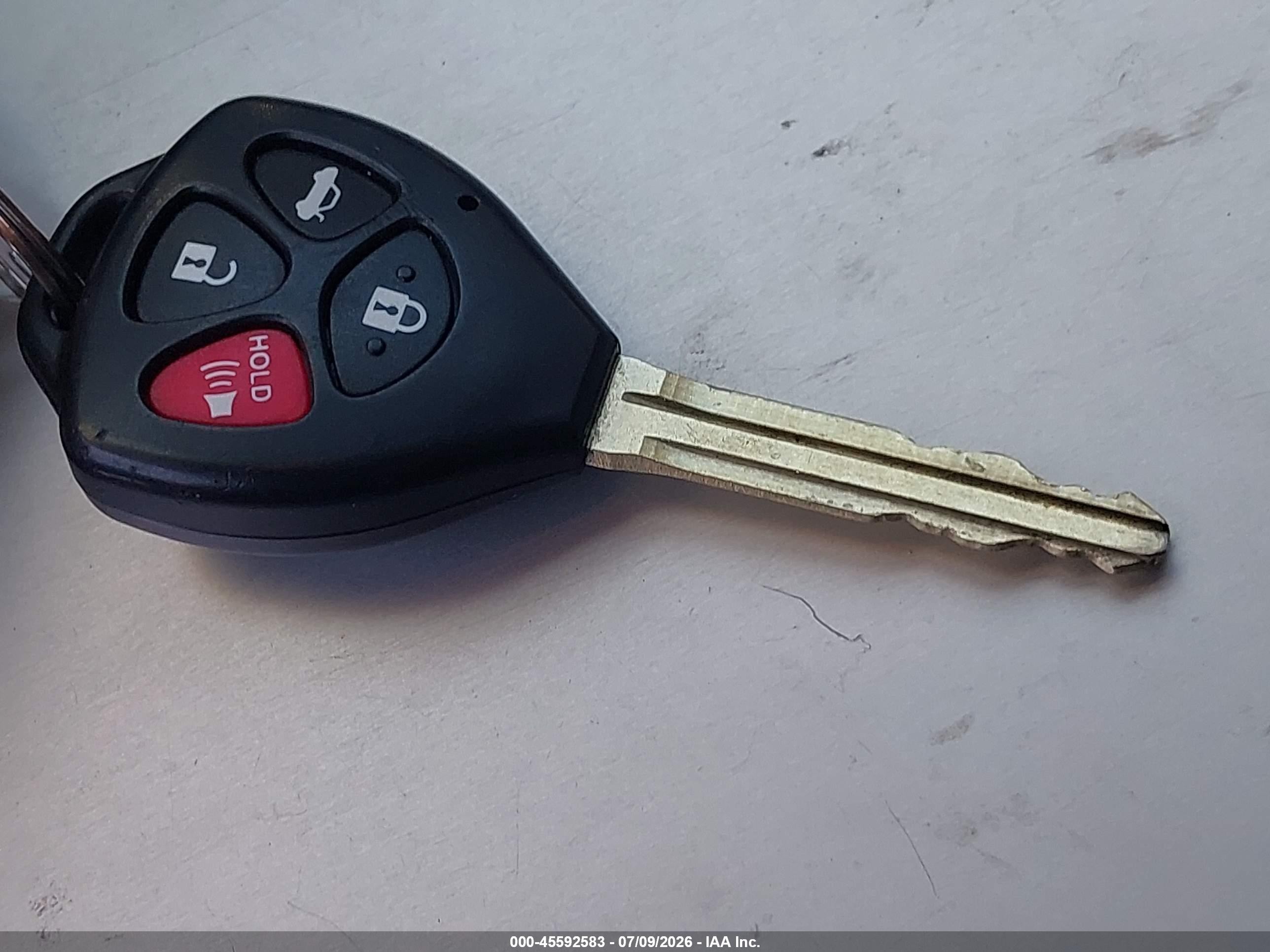 2012 Toyota Yaris Le Gray vin: JTDKTUD37CD523394