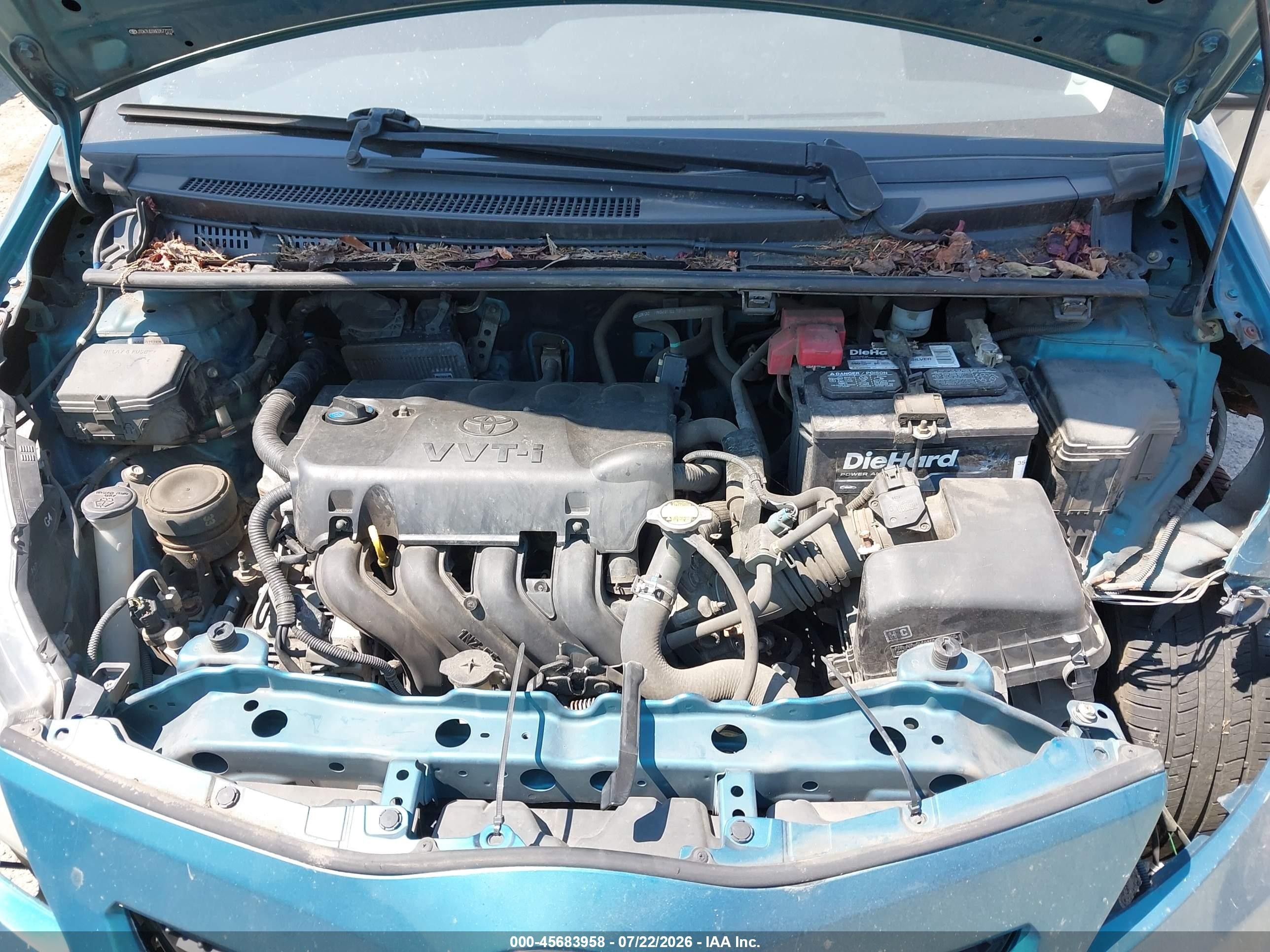 2014 Toyota Yaris Se (tmc/cbu Plant) Teal vin: JTDKTUD38ED577273