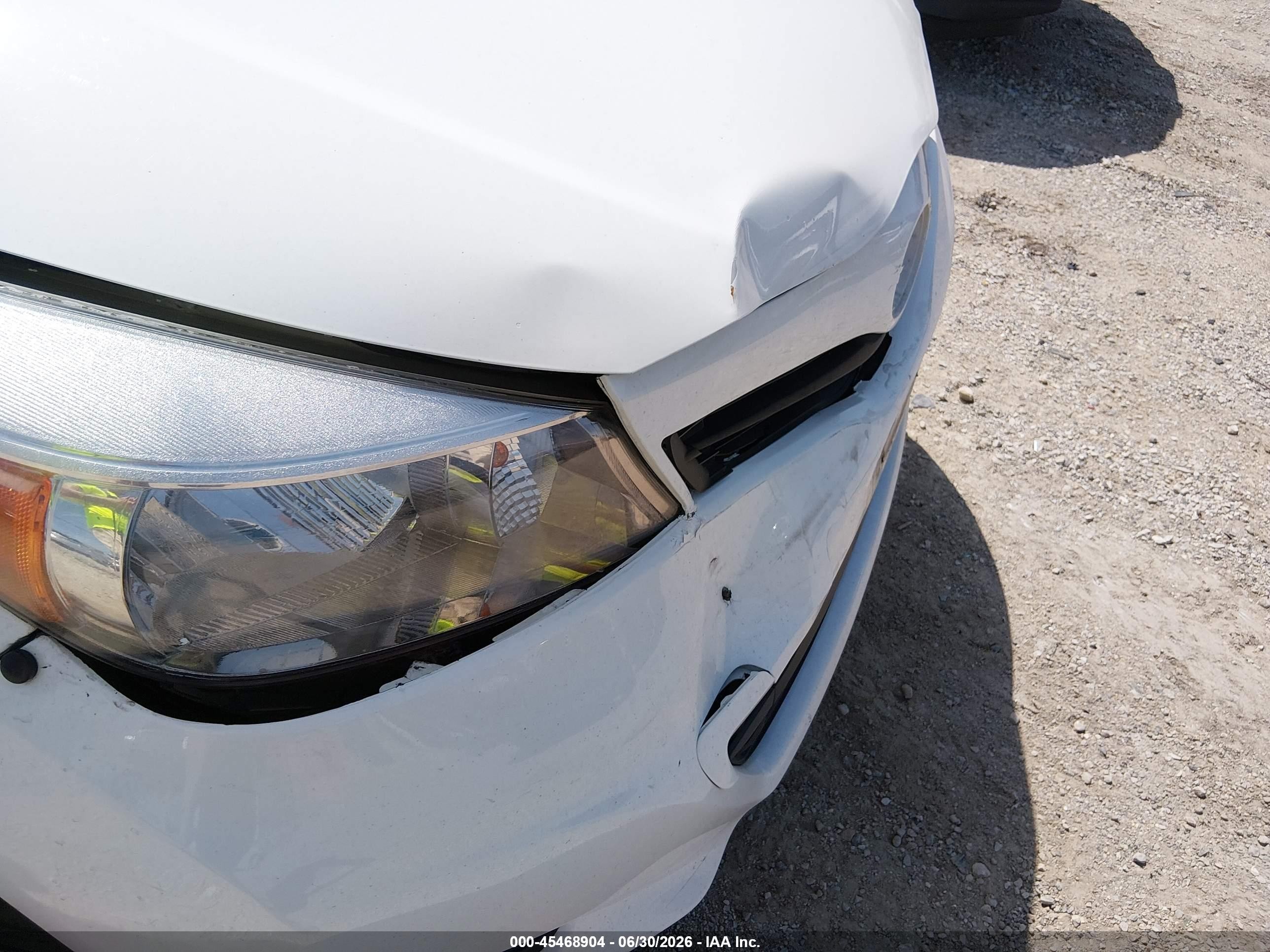 2012 Toyota Yaris Le Белый vin: JTDKTUD39CD514650