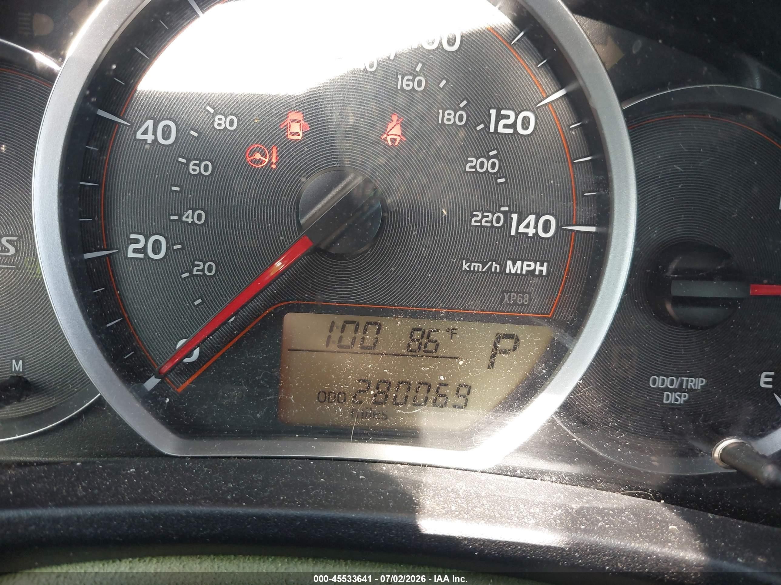 2012 Toyota Yaris Le Red vin: JTDKTUD39CD529486