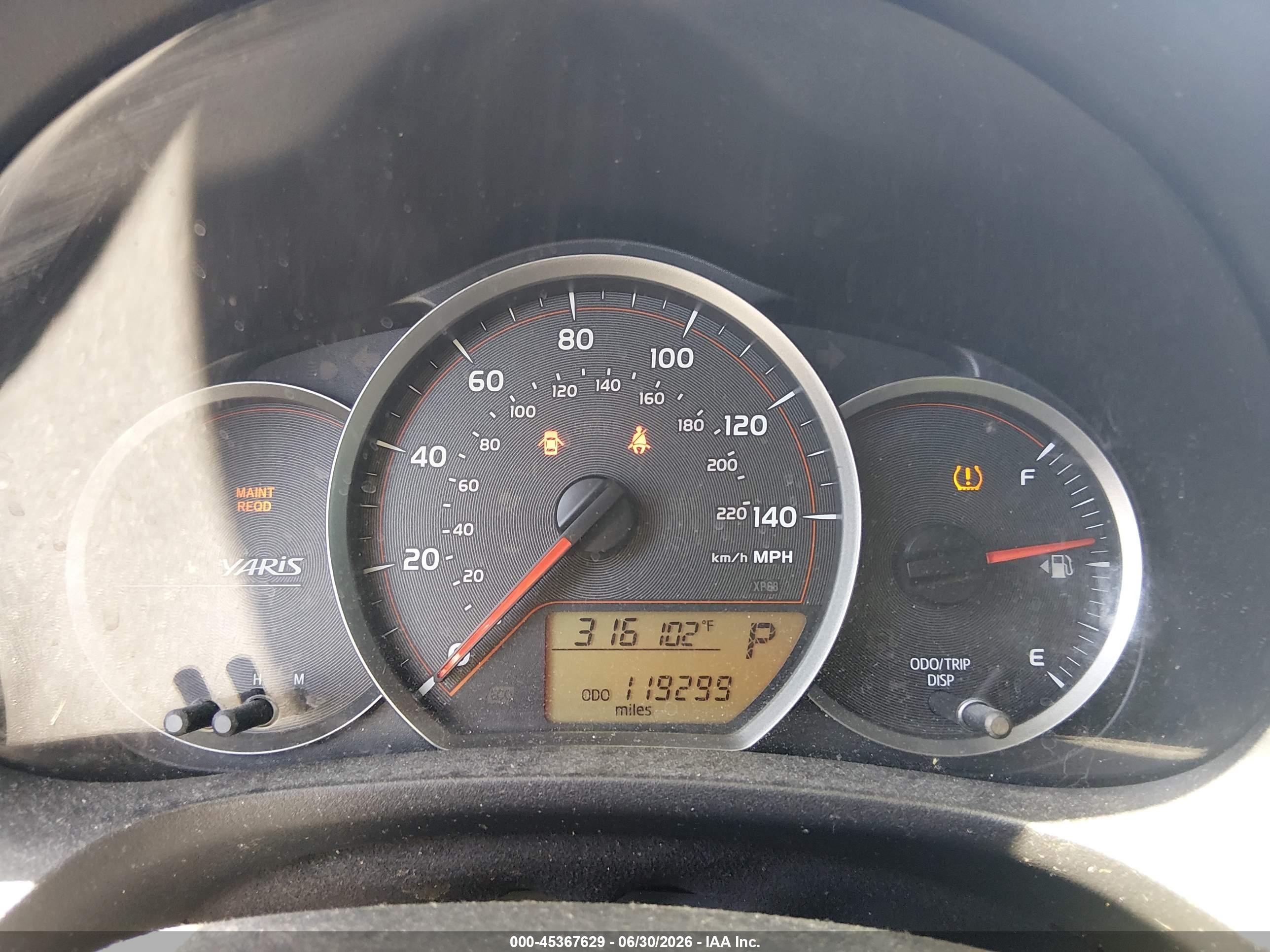 2013 Toyota Yaris   Black vin: JTDKTUD39DD549528