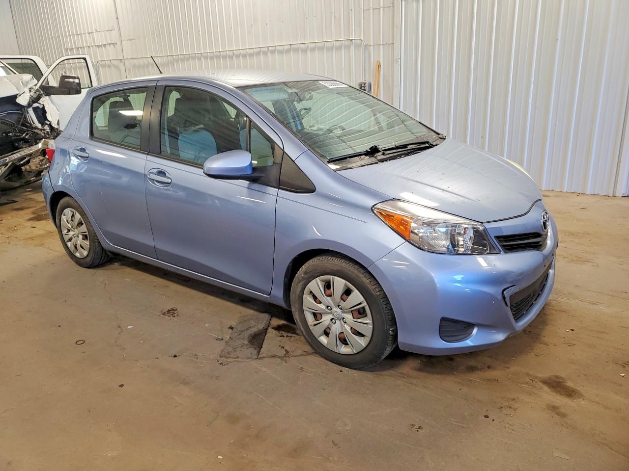 2012 Toyota Yaris Blue vin: JTDKTUD3XCD511403