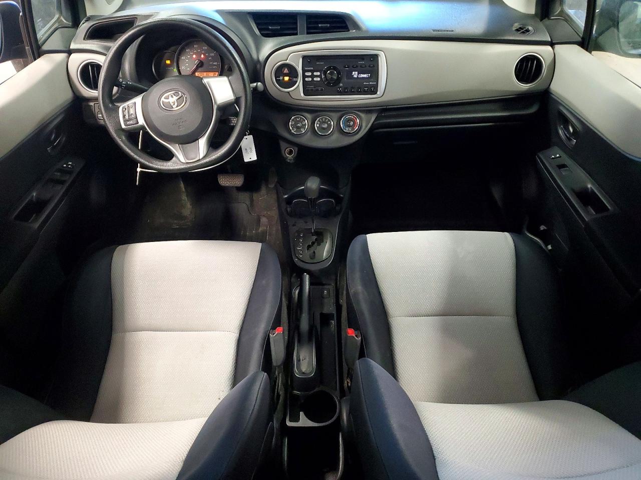 2012 Toyota Yaris Blue vin: JTDKTUD3XCD511403