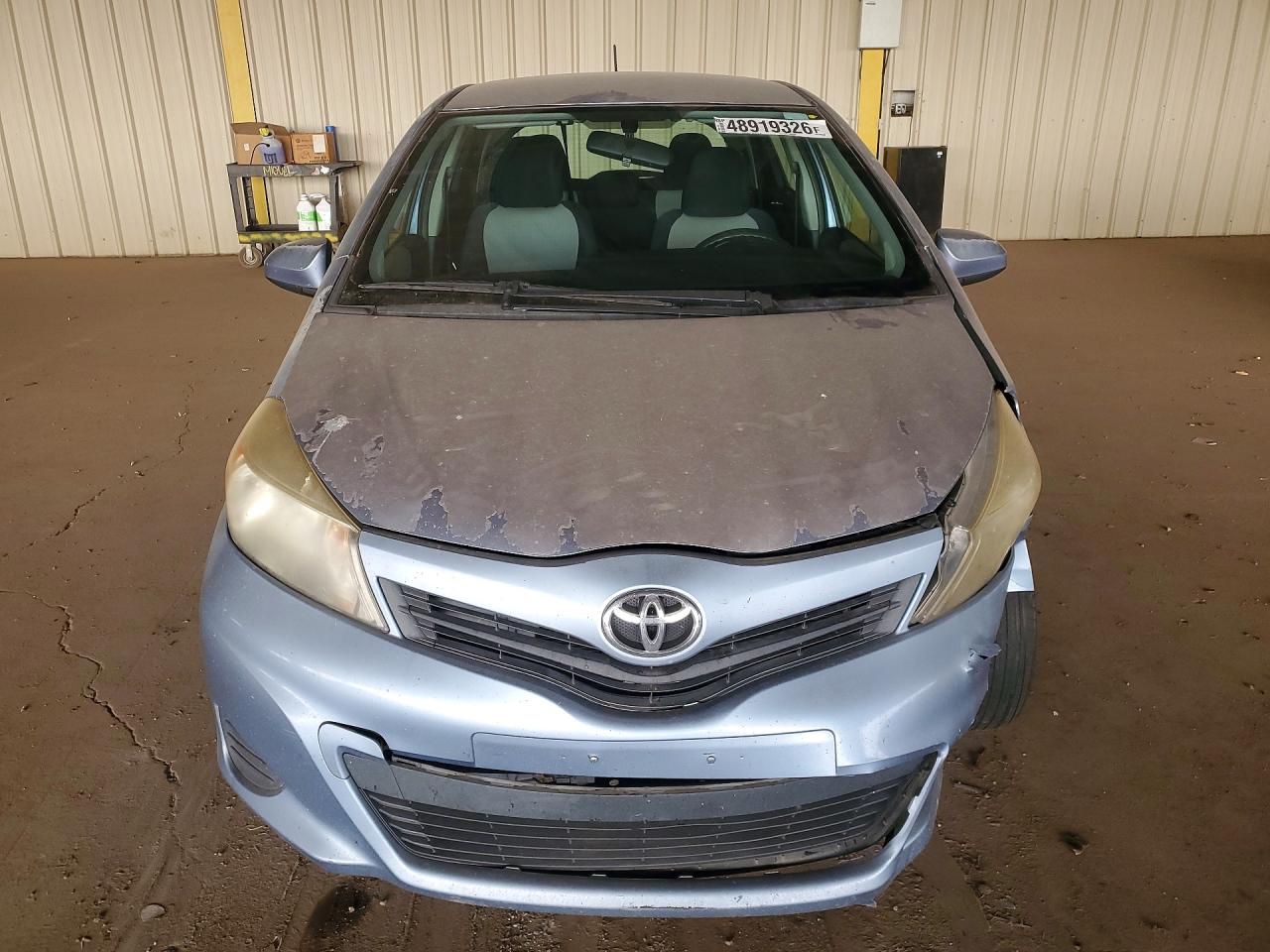 2013 Toyota Yaris 5-door Le Blue vin: JTDKTUD3XDD568556