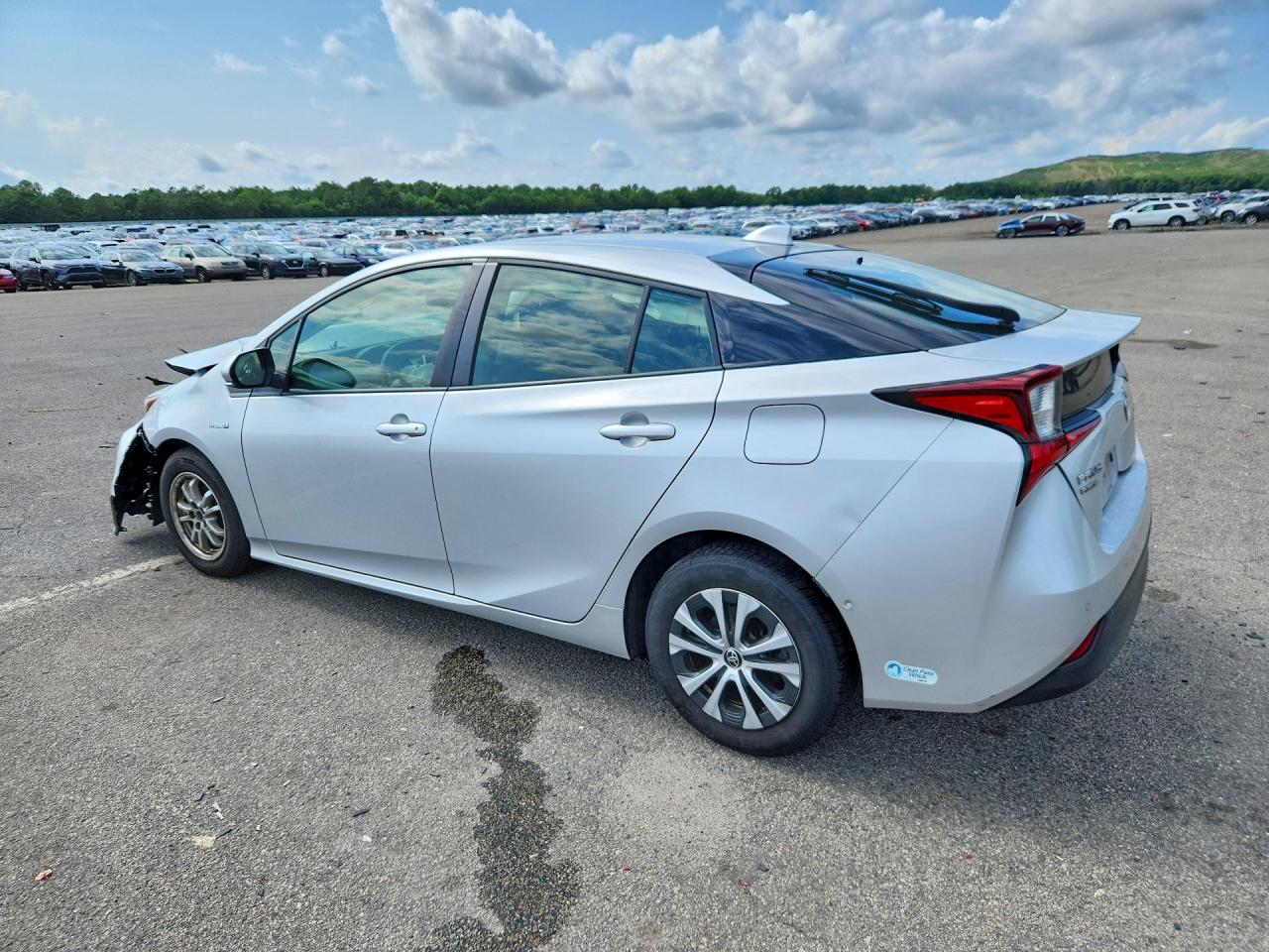 2021 Toyota Prius Le Awd-e Серебряный vin: JTDL9MFU8M3028332