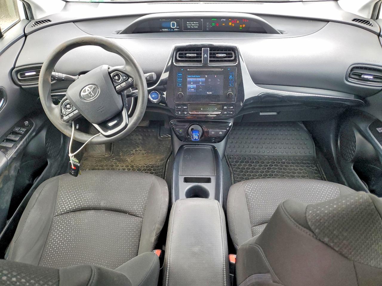 2019 Toyota Prius Le Awd-e White vin: JTDL9RFU2K3002447