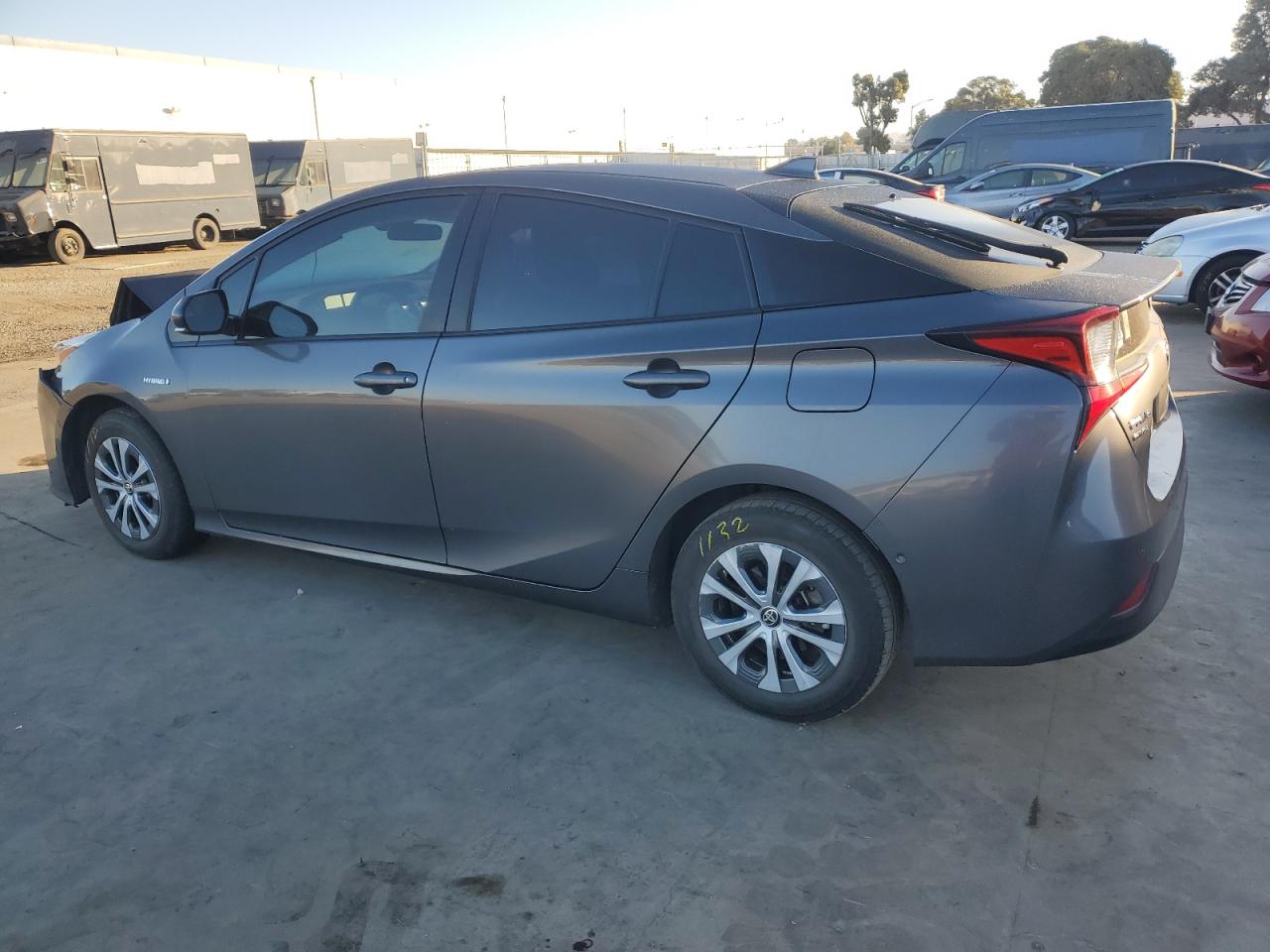 2019 Toyota Prius Gray vin: JTDL9RFU2K3006689