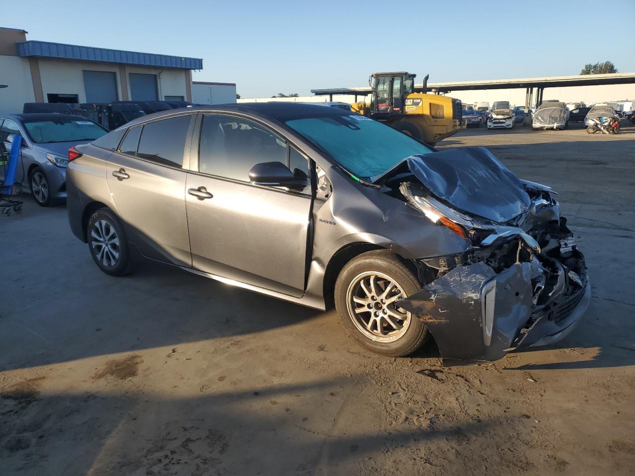 2019 Toyota Prius Gray vin: JTDL9RFU2K3006689