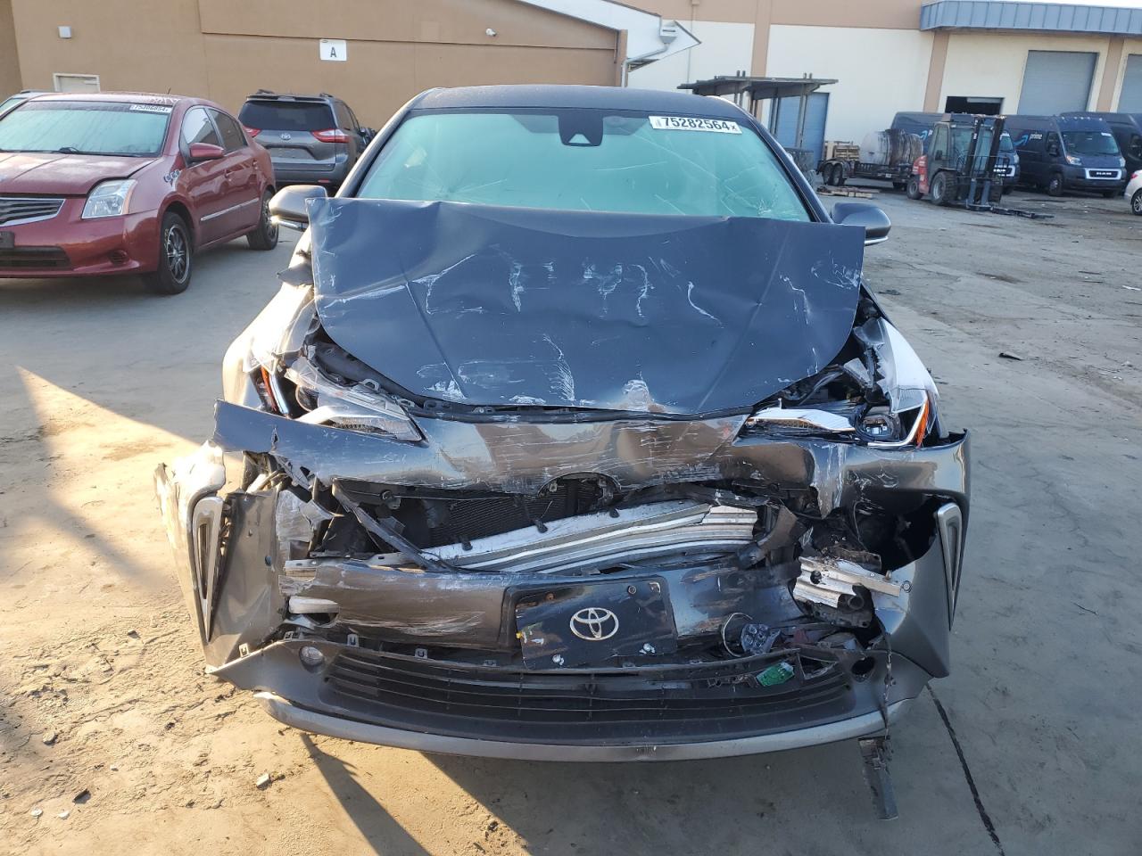 2019 Toyota Prius Gray vin: JTDL9RFU2K3006689