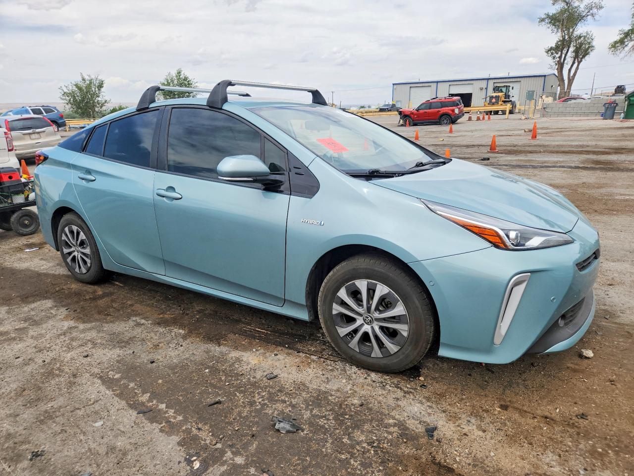 2020 Toyota Prius Le Awd-e Зеленый vin: JTDL9RFU3L3018013