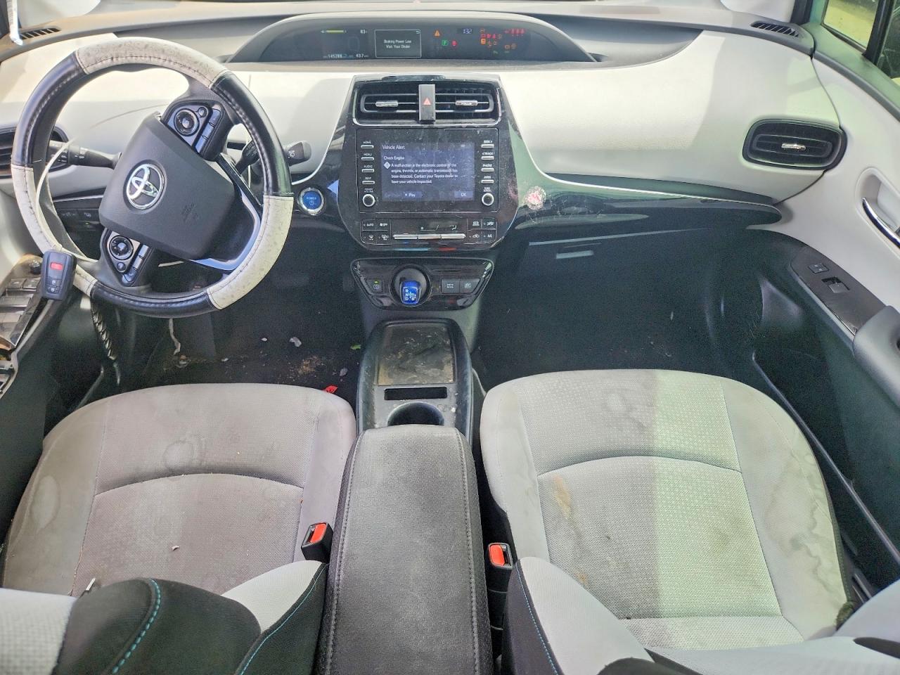 2020 Toyota Prius Le Awd-e Зеленый vin: JTDL9RFU3L3018013