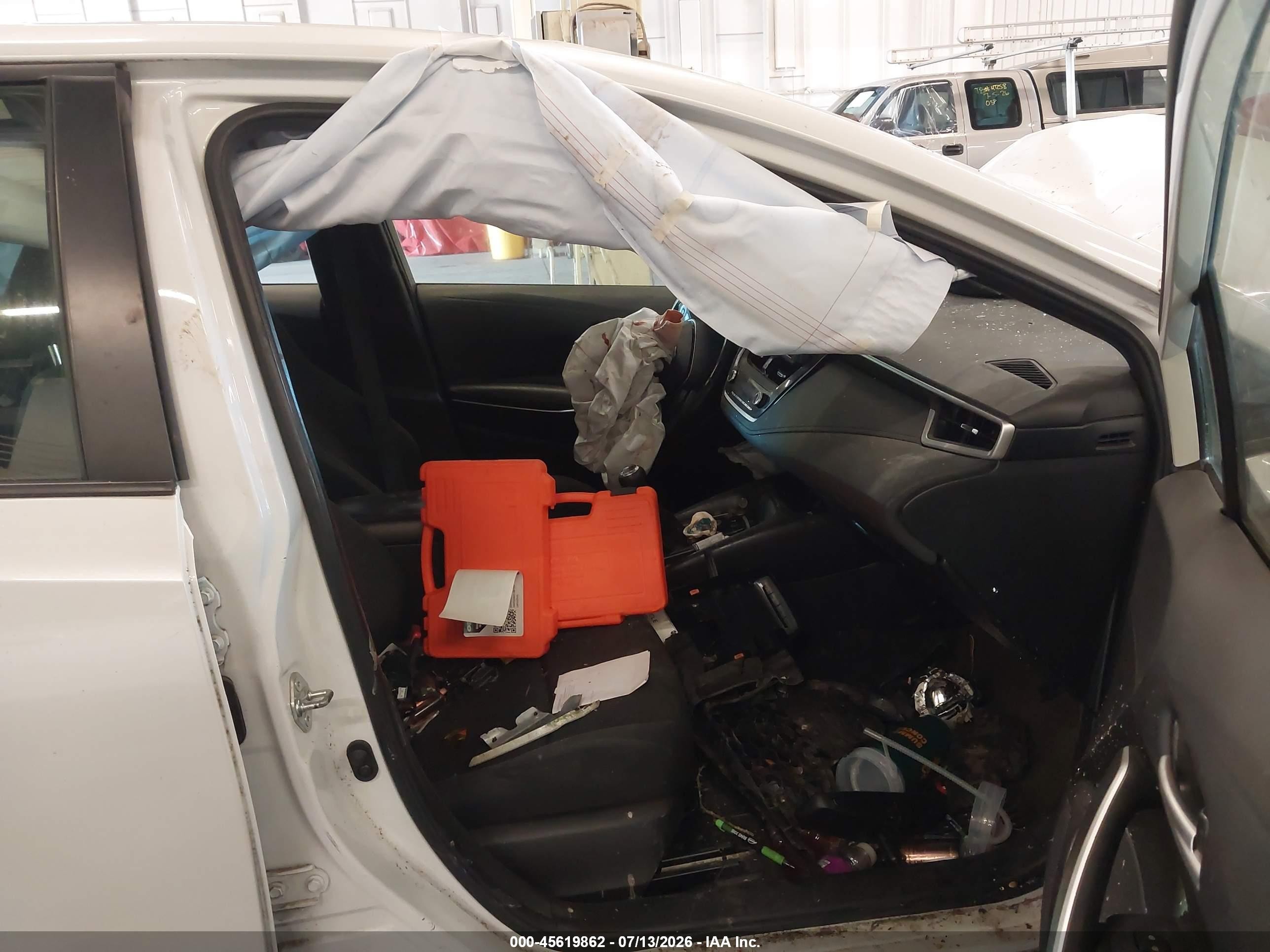 2022 Toyota Corolla Se 6mt White vin: JTDM4MCE1NJ094833