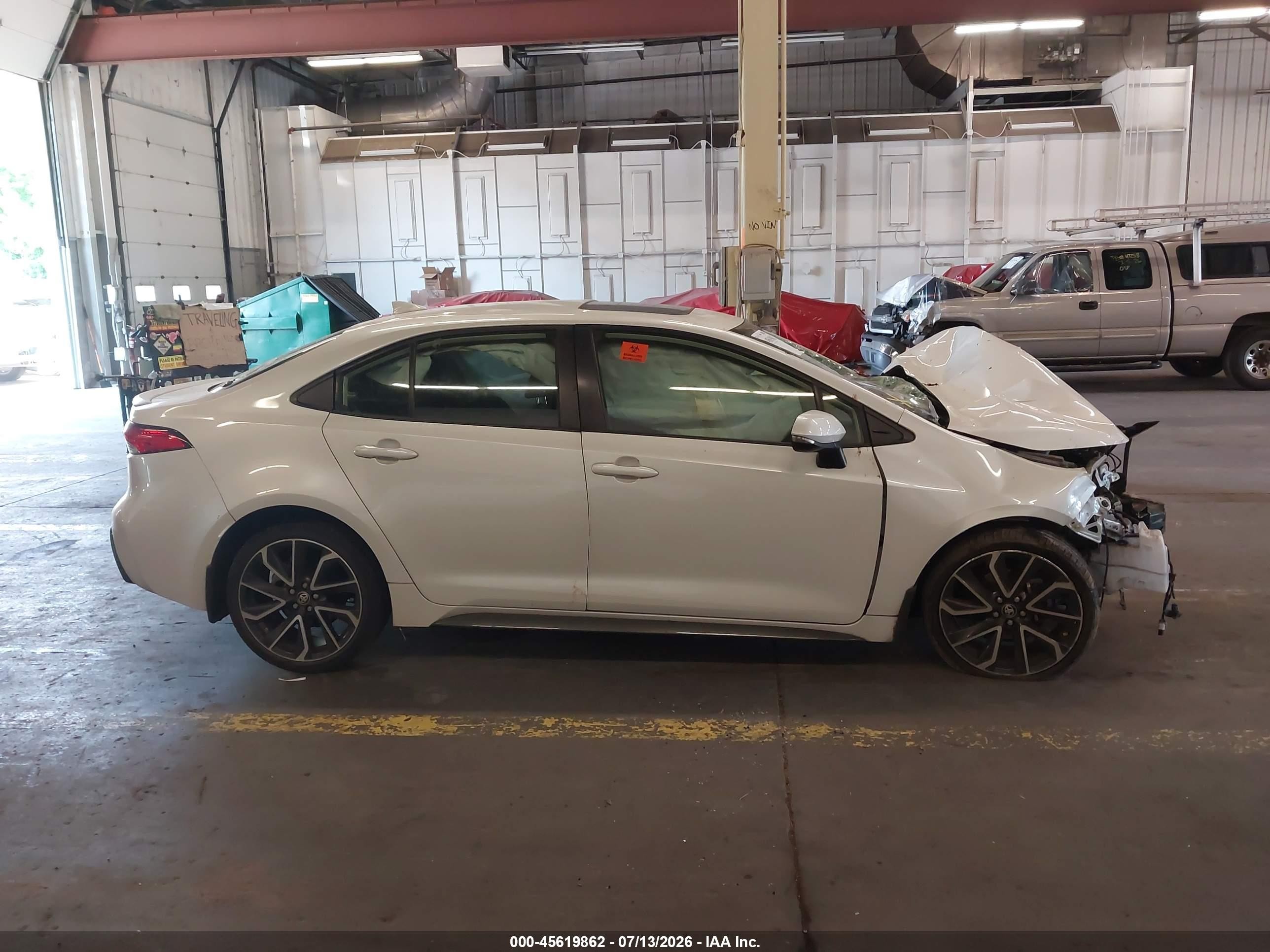 2022 Toyota Corolla Se 6mt White vin: JTDM4MCE1NJ094833