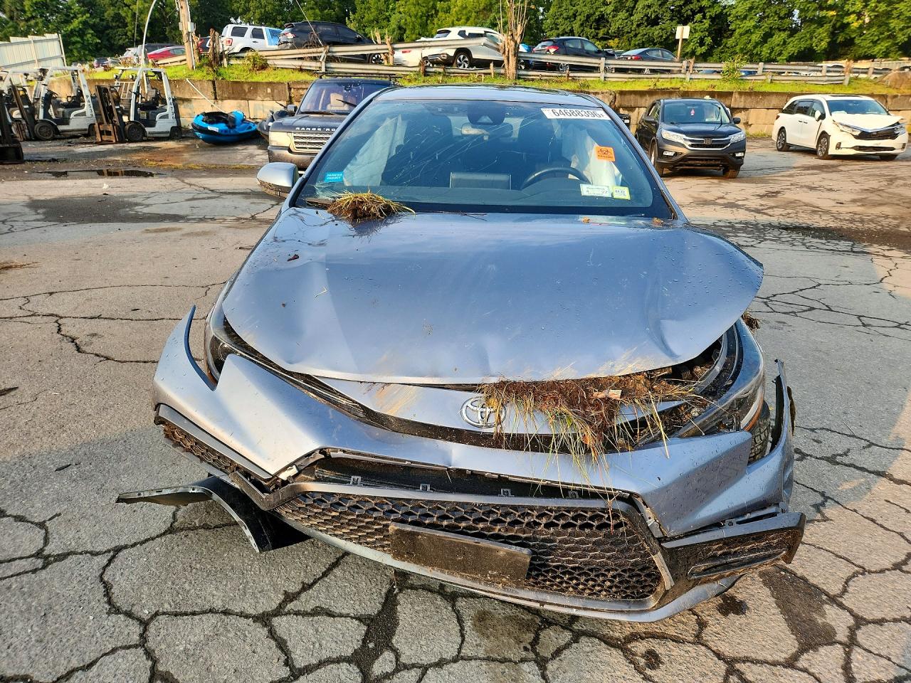 2021 Toyota Corolla Se Blue vin: JTDP4MCEXMJ066928