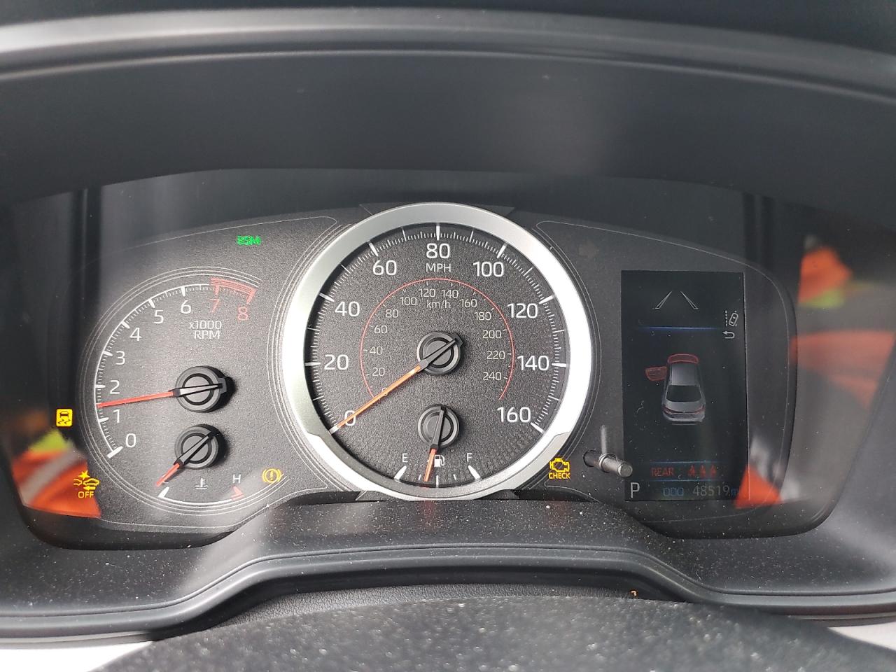 2020 Toyota Corolla Se Blue vin: JTDP4RCE0LJ013859