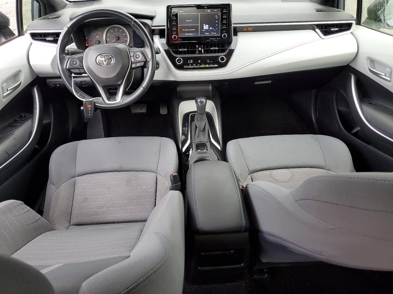 2020 Toyota Corolla Se Blue vin: JTDP4RCE0LJ013859