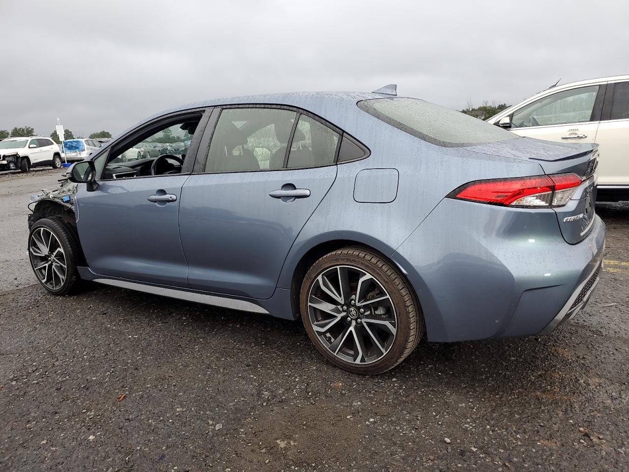 2020 Toyota Corolla Se Blue vin: JTDP4RCE0LJ013859