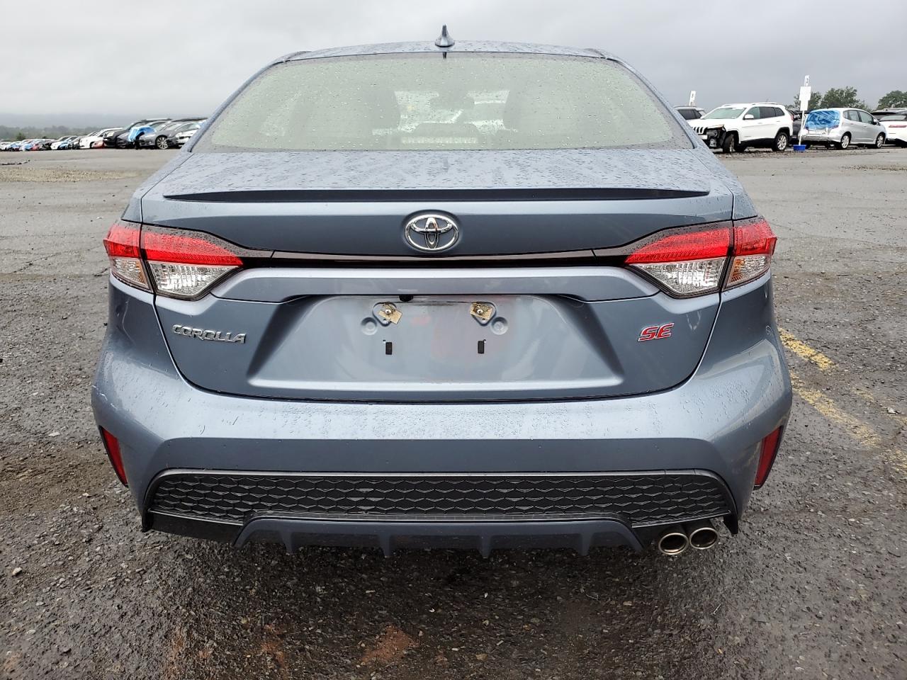 2020 Toyota Corolla Se Blue vin: JTDP4RCE0LJ013859