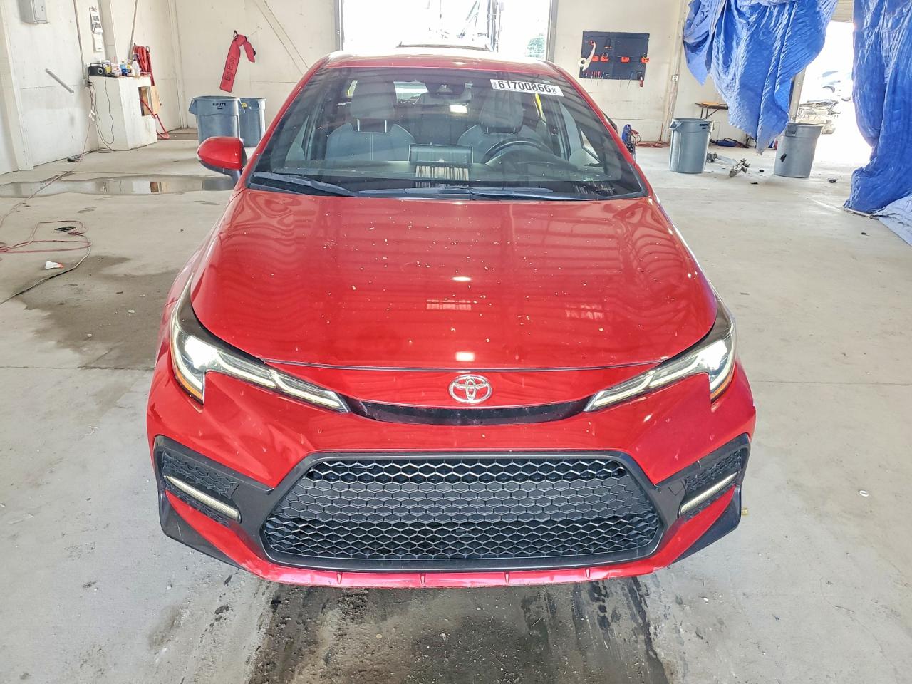 2020 Toyota Corolla Se Red vin: JTDP4RCE0LJ039488