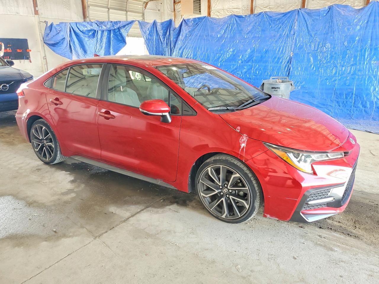 2020 Toyota Corolla Se Red vin: JTDP4RCE0LJ039488