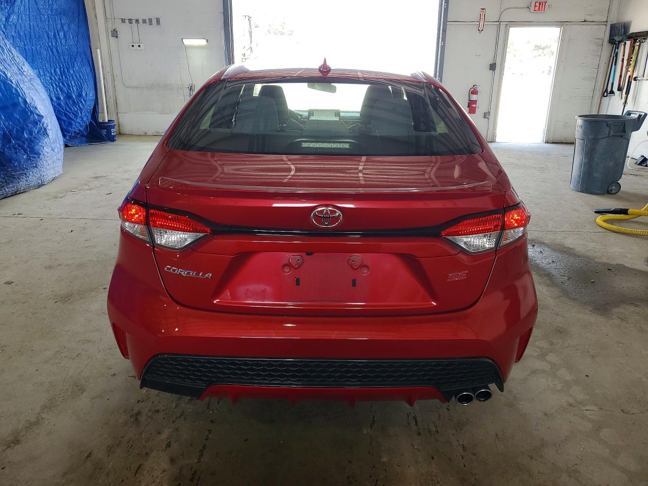 2020 Toyota Corolla Se Red vin: JTDP4RCE0LJ039488