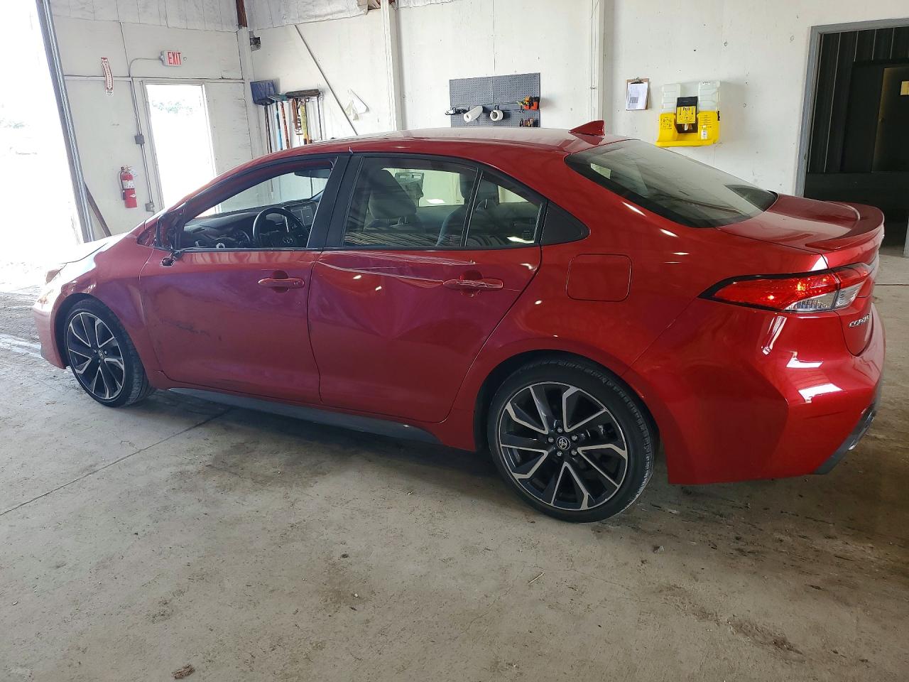 2020 Toyota Corolla Se Red vin: JTDP4RCE0LJ039488