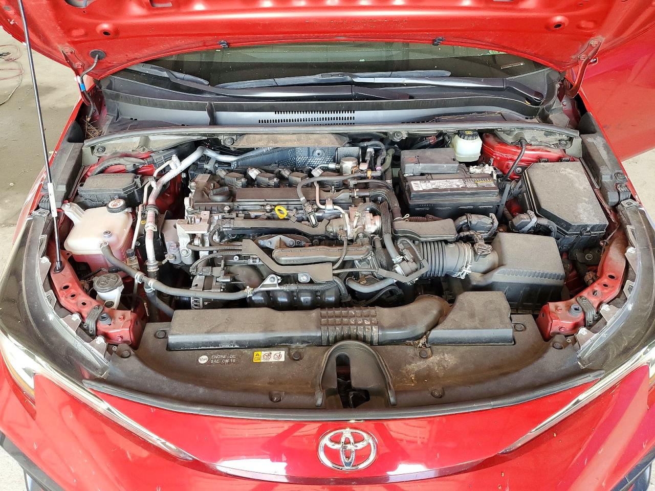 2020 Toyota Corolla Se Red vin: JTDP4RCE0LJ039488